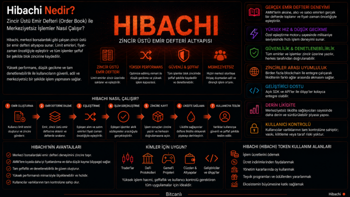 Hibachi Nedir? Zincir Üstü Emir Defteri (Order Book) ile Merkeziyetsiz İşlemler Nasıl Çalışır?